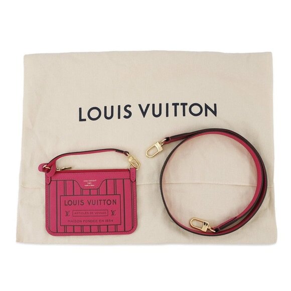 LOUIS VUITTON Neverfull・Inside Out Size BB Monogram Rose Buffalo Pondicher - Picture 15 of 16